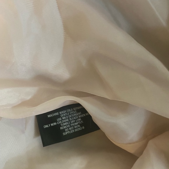 Liz Claiborne notch collar faux fur coat NWT S - Picture 5 of 7